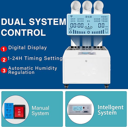 Ultrasonic Industrial Agricultural Humidifer 14L/H Stainless Steel Smart - Image 5