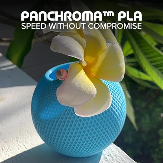 Panchroma PLA Aqua Blue 3D Printer Filament, 1kg Spool, High Speed Printing - Image 2