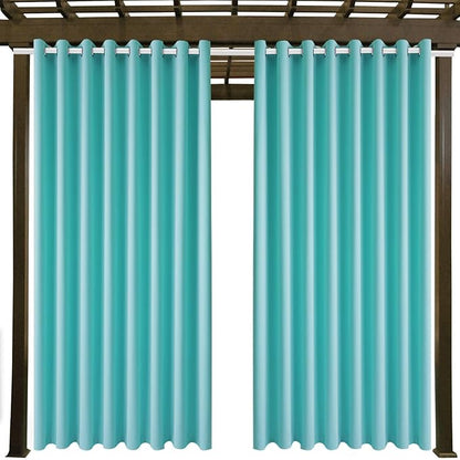 Outdoor Patio Curtain Waterproof Darkening Thermal Insulated Indoor Curtains - Image 9