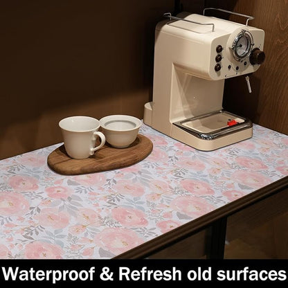 Floral Shelf and Drawer Liner for Kitchen, 12IN x 20FT Non-Adhesive and Strong - Image 8