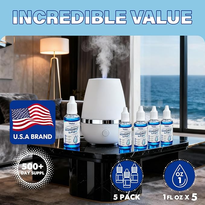 Humidifier Cleaner Drops, Humidifier Water Treatment Cleaning Solution - Image 3