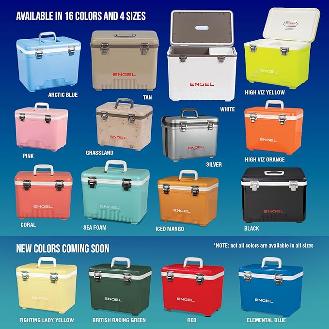 Engel UC7 7.5qt Leak-Proof, Air Tight, Drybox Cooler and Small Hard Shell - Image 9
