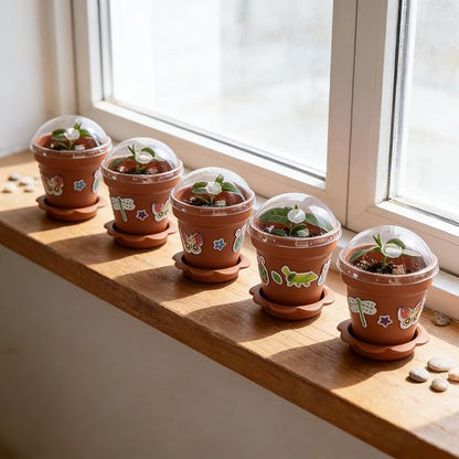 25 Packs Cupcake Plant Nursery Pots - Image 4