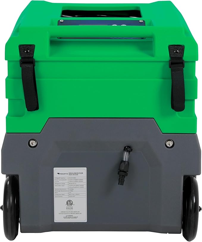 Mounto MOUNTO 268Pints LGR Commercial Compact Dehumidifier - Image 4