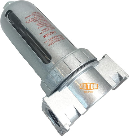 1/4" NPT Mid Flow Compressed Air In Line Filter Desiccant Dryer Moisture Water - Image 3