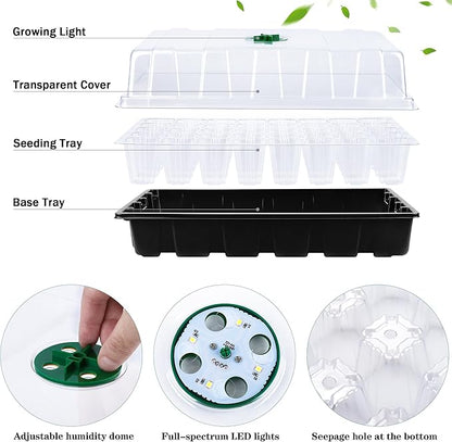 3 Pack Seed Starter Tray Kit - Image 4