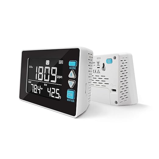 PerfectPrime CO2390, Indoor Air Quality Meter USB CO2 Carbon Dioxide Air - Image 3