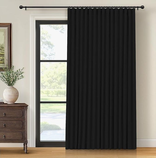 INOVADAY Thermal Sliding Door Curtains 100% Blackout Curtains by INOVADAY