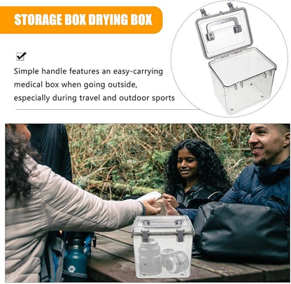 Portable Sundry Organizer for Camera Lens Small Dehumidifying Storage Box - Image 7