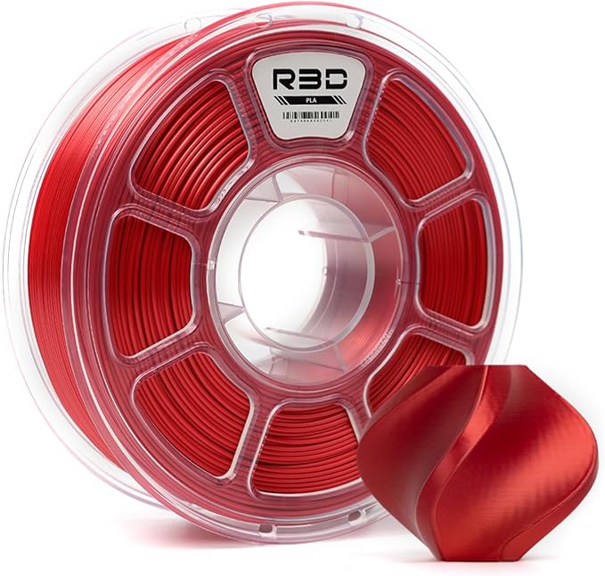 R3D PLA Filament 1.75mm, 0-370 mm/s High Speed PLA Printing, Dimensional by R3D