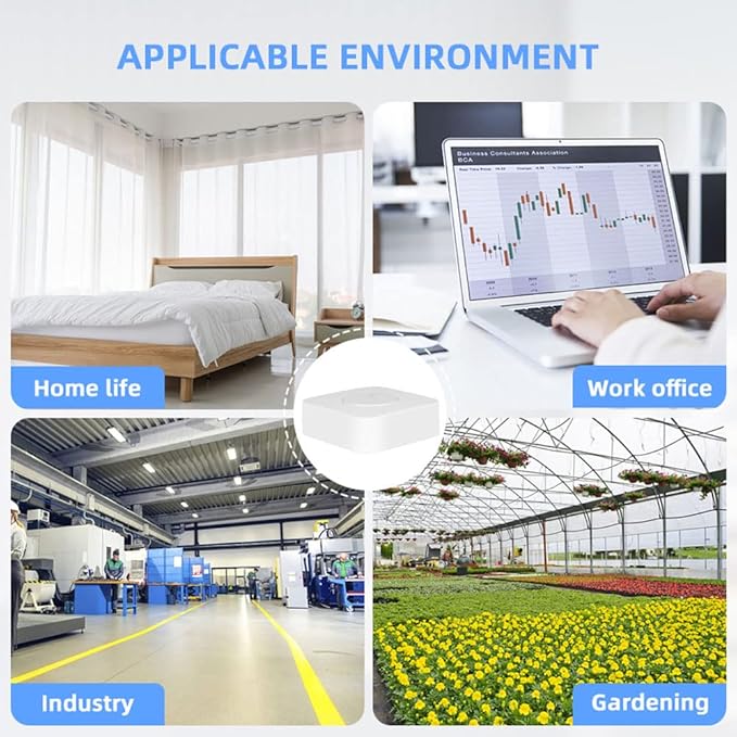 Zigbee Intelligent Air Housekeeper 6-in-1 Air Quality Monitor - Image 2