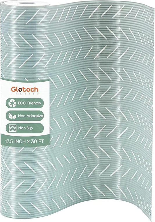 Glotoch Premium Non Slip Shelf Liner, Non Adhesive Drawer Liner, Waterproof by GlotochExpress