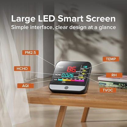 Xoopon 13 in 1 Air Quality Monitor Indoor Portable - Image 7