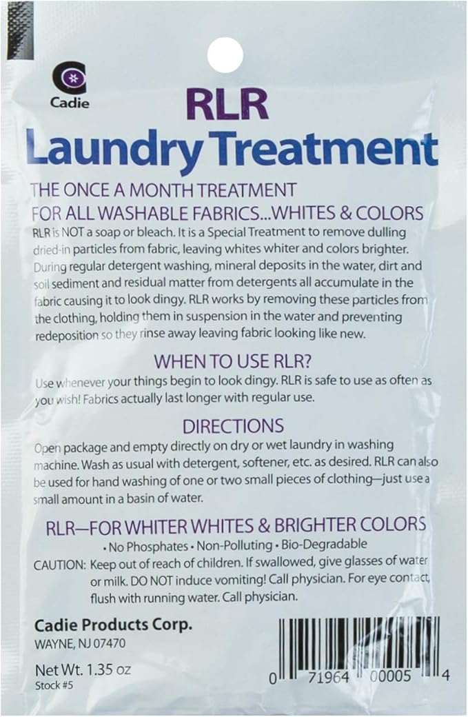 RLR Natural Laundry Detergent Powder – Whitens, Refreshes Baby Cloth Diaper - Image 2