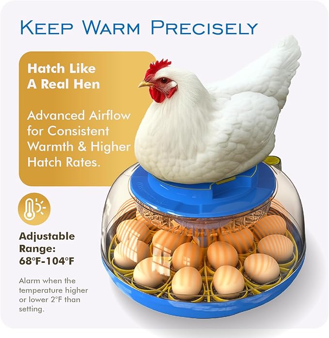 OtterVerz 11 Egg Incubators for Hatching 18-36 Chicken/Quail/Turkey Eggs - Image 7