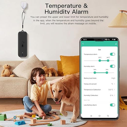 WiFi Thermometer Hygrometer: Smart Temperature Humidity Sensor - Image 2
