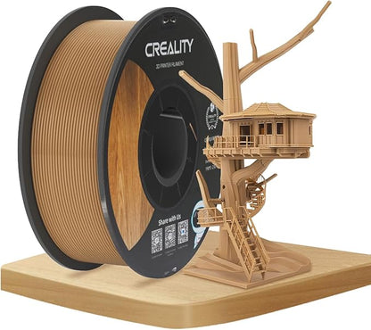 Official CREALITY Wood Filament PLA 1.75 mm, Woods 3D Printer Filament by Creality