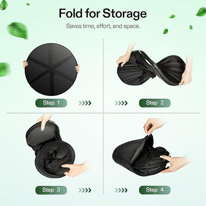 VIVOSUN 2-Layer Mesh Drying Rack Hanging Design - Image 5