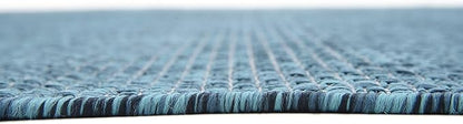 Unique Loom Collection Casual Transitional Solid Heathered Indoor/Outdoor - Image 10