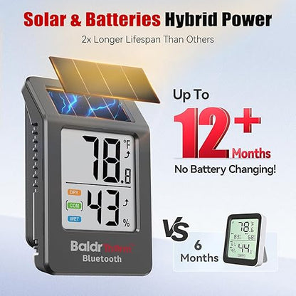 BaldrTherm Bluetooth Thermometer Wireless, Smart Thermometer - Image 2