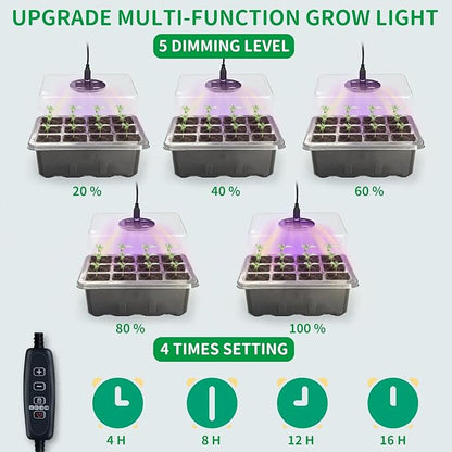 NAMOTEK 5 Pack Seed Starter Tray - Image 4