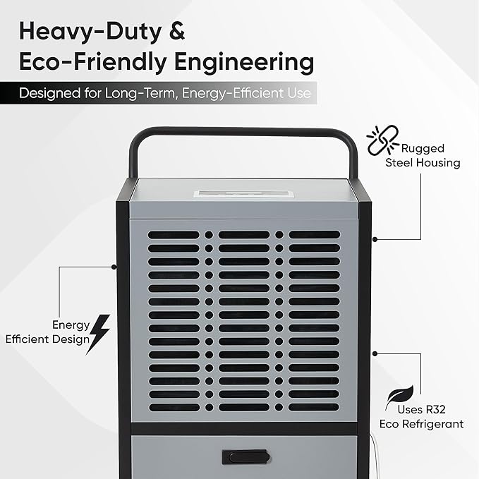190 Pints Commercial Dehumidifier - Image 6