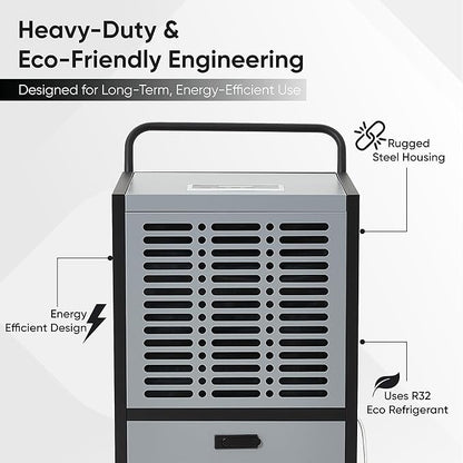 190 Pints Commercial Dehumidifier - Image 6