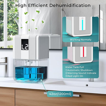 Dehumidifiers for Home, 42 OZ Small Dehumidifier - Image 7