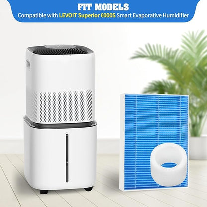 4-Pack Replacement Humidifier Filters Compatible - Image 2