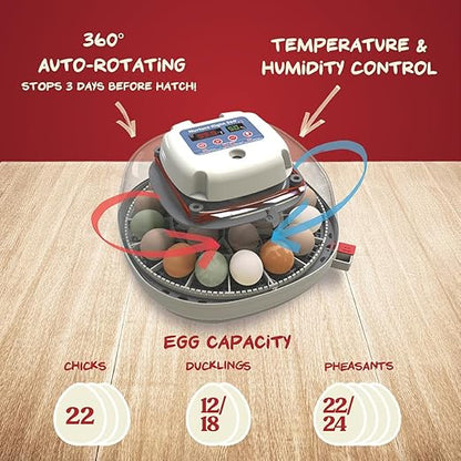 Harris Farms Nurture Right Egg Incubator - Image 2