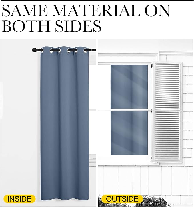 NICETOWN Room Divider Curtain Screen Partition, Vertical Blind - Image 5