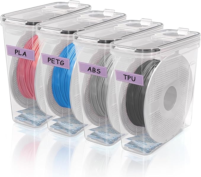 3D Printer Filament Storage Box, Prevent Moisture by AJOYIB3Dprinting
