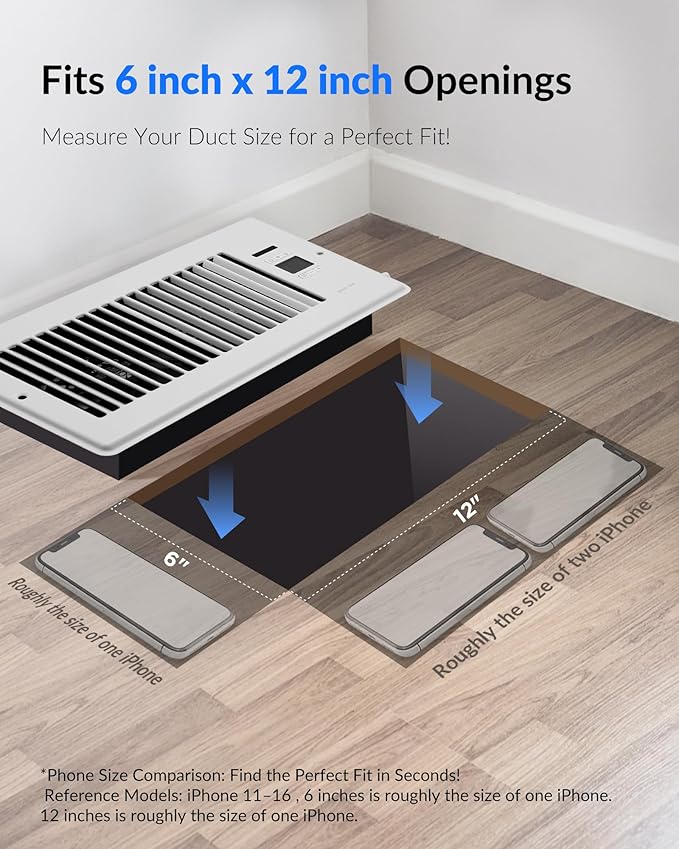 Super Quiet Register Booster Fan - Image 2