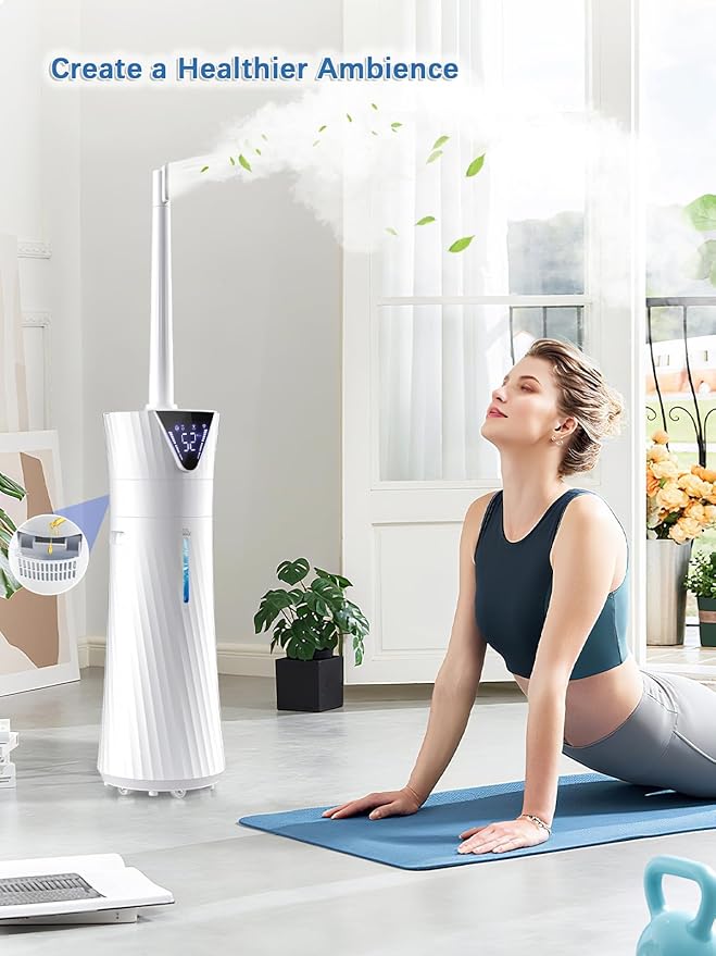 17L/4.5Gal Humidifier Large Room, Smart Quiet Ultrasonic Cool Mist Humidifiers - Image 7