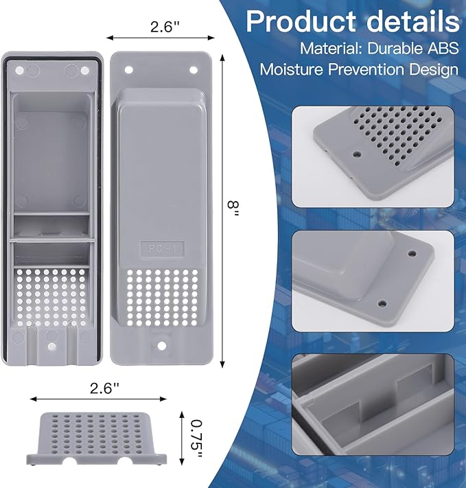 Shipping Container Air Vent Kit Heavy Duty Shipping Container Accessories Cross - Image 2