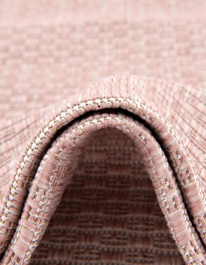 Unique Loom Collection Casual Transitional Solid Heathered Indoor/Outdoor - Image 7