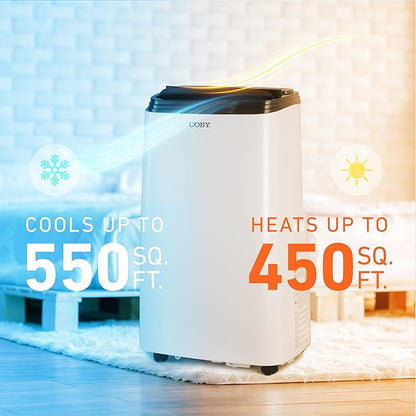 Coby CBPAC815H 4-in-1 AC Unit, Dehumidifier & Fan, 000 BTUs - Image 3