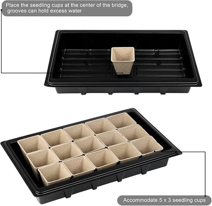 Aodaer 193 Pack Seed Starter Kit Including Seed Starter Tray Peat Pots - Image 4