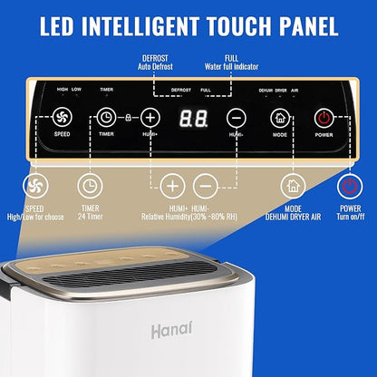 WANAI 50 Pint Portable Dehumidifier - Image 3