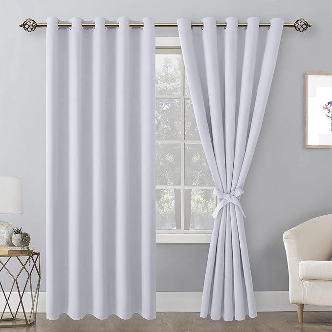 Hiasan Blackout Curtains for Bedroom, 60 x 84 Inches Long - Image 2