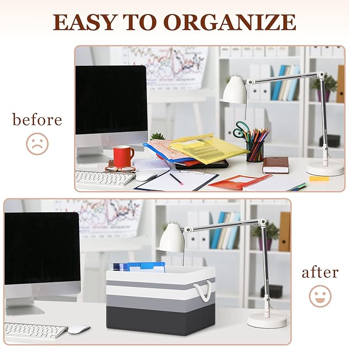 Storage Bin, Collapsible Storage Basket - Image 5