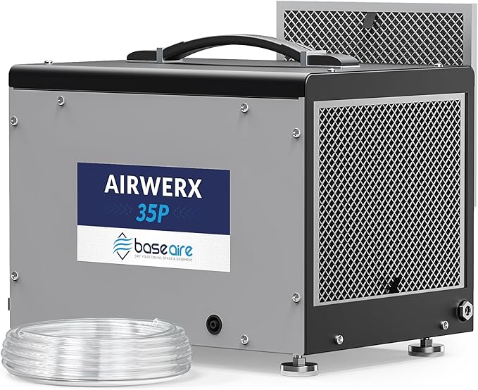 BaseAire Crawlspace Dehumidifier by BASEAIREDRYYOURCRAWLSPACEBASEMENT