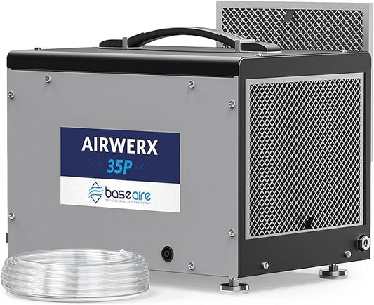 BaseAire Crawlspace Dehumidifier by BASEAIREDRYYOURCRAWLSPACEBASEMENT
