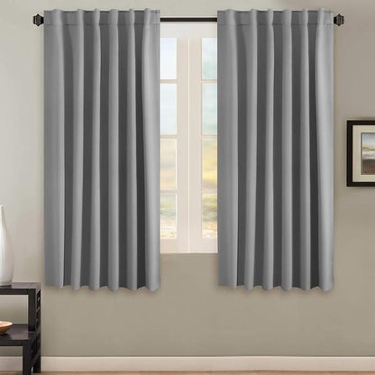 H.VERSAILTEX Blackout Curtains Thermal Insulated Window Treatment Panels Room by HVERSAILTEX