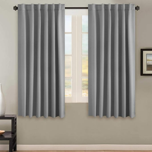 H.VERSAILTEX Blackout Curtains Thermal Insulated Window Treatment Panels Room by HVERSAILTEX