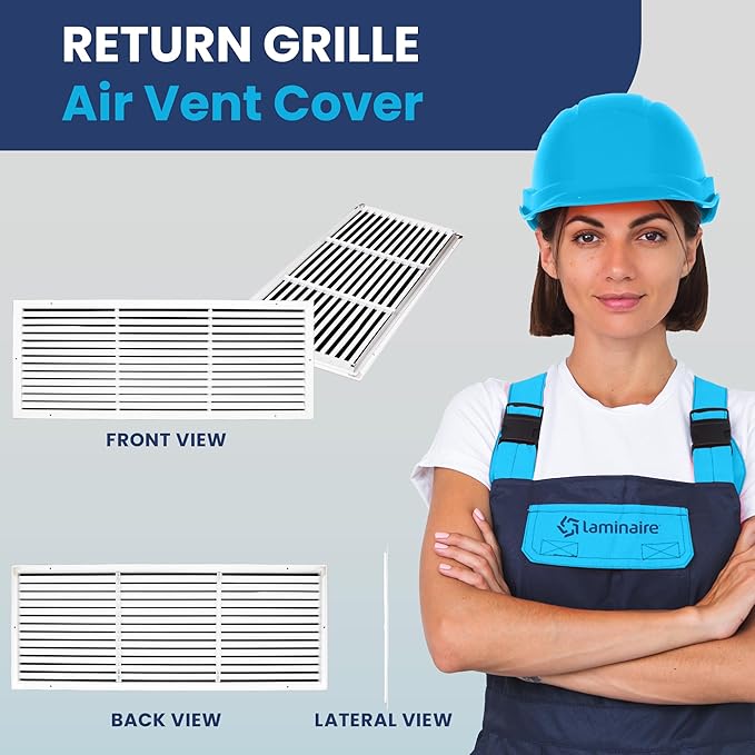 38x14 Inch Air Return Vent Cover Decorative – Premium Aluminum AC Vent Cover - Image 2