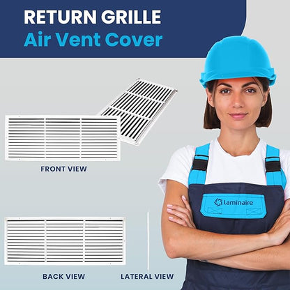 38x14 Inch Air Return Vent Cover Decorative – Premium Aluminum AC Vent Cover - Image 2