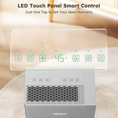 5000 Sq.Ft Energy Star Most Efficient 2024 Dehumidifier, DECIUU Max 100 Pint - Image 5