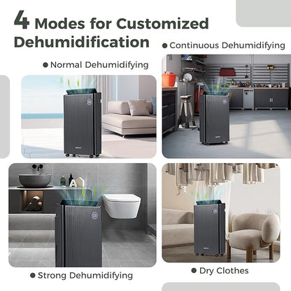 COSTWAY 4, 500 Sq. Ft Dehumidifier - Image 6