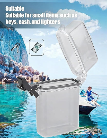 Waterproof Floating Dry Box for Kayaking Transparent Watertight Case - Image 5